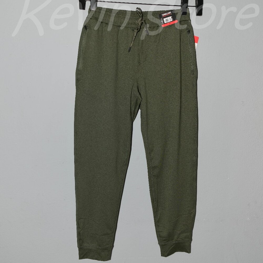 Kirkland Signature Men's Active Joggers Green‎